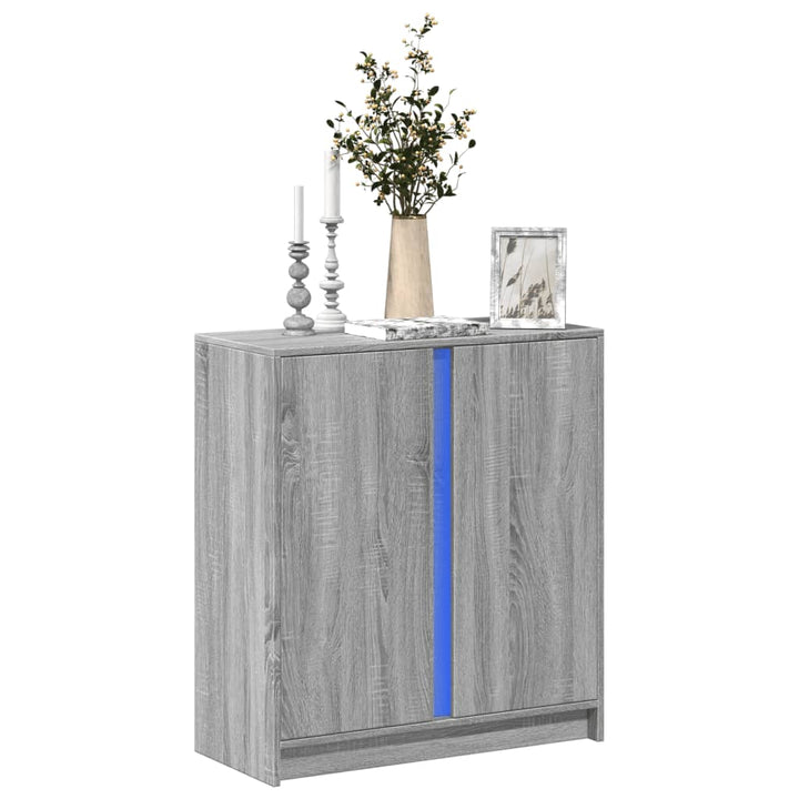 Dulap Cu Led, , 77X34X85 Cm, Lemn Prelucrat