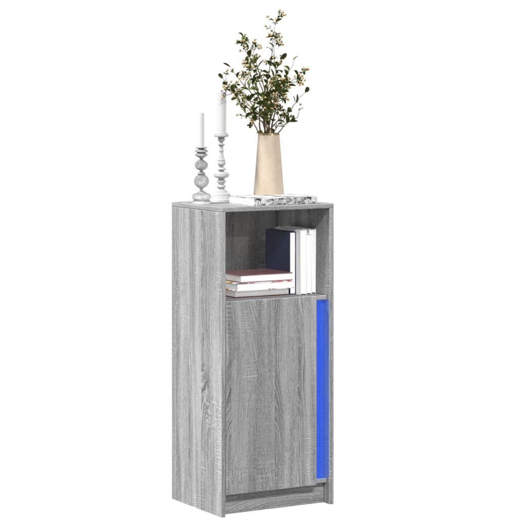 Dulap Cu Led, , 42,5X34X100 Cm, Lemn Prelucrat
