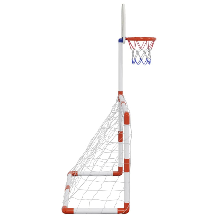 Set Fotbal Și Baschet Pentru Copii Cu Mingi, 98X50X70 Cm