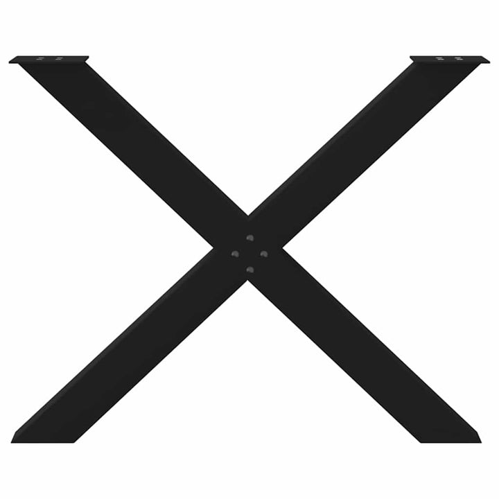Picioare Pentru Masă În Formă X 3 Buc 90X(72-73) Cm Oțel