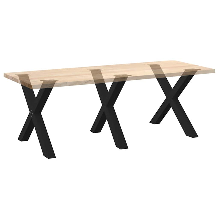 Picioare Pentru Masă În Formă X 3 Buc 90X(72-73) Cm Oțel