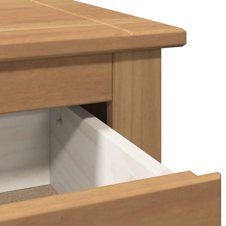 Dulap Cu Sertare Panama, 112X40X80 Cm, Lemn Masiv De Pin