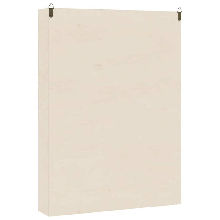 Vitrina De Colecție Din Lemn Cu 6 Rafturi 40X8,5X55 Cm
