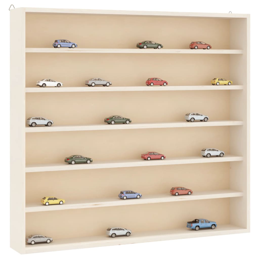 Vitrina De Colecție Din Lemn Cu 6 Rafturi 40X8,5X55 Cm