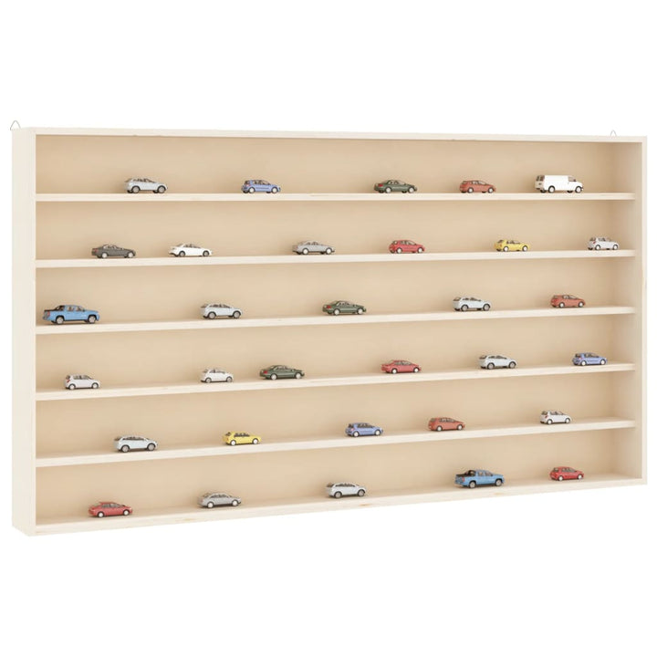 Vitrina De Colecție Din Lemn Cu 6 Rafturi 40X8,5X55 Cm