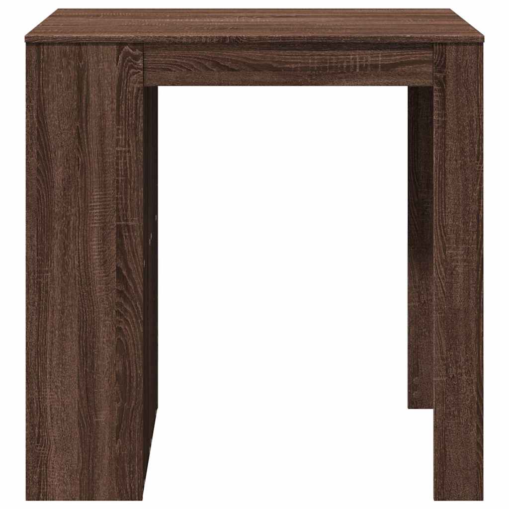Masă De Bar, Stejar Maro, 102X70X103,5 Cm, Lemn Prelucrat