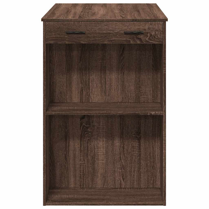 Masă De Bar, Stejar Maro, 102X70X103,5 Cm, Lemn Prelucrat