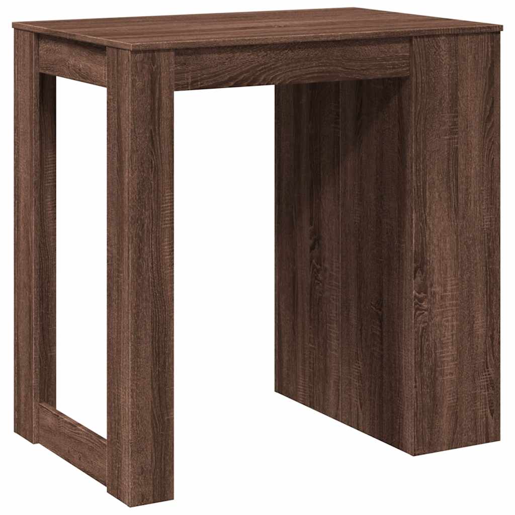 Masă De Bar, Stejar Maro, 102X70X103,5 Cm, Lemn Prelucrat