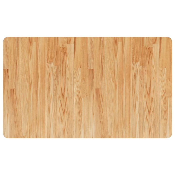Banc Lucru Maro 100X60X(71,5-98)Cm Lemn Masiv Stejar Dreptunghi