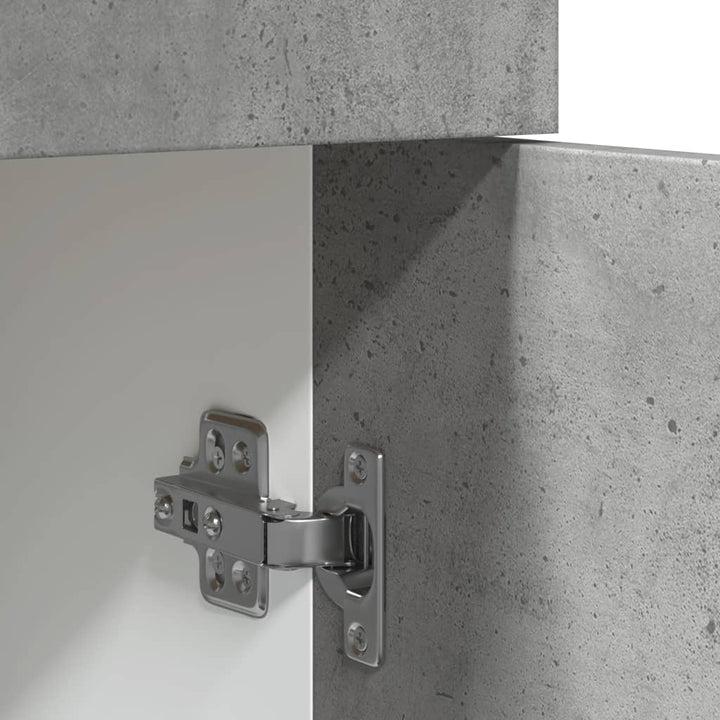 Dulap Inferior Cu Sertar, Gri Beton, 80 X 46 X 81,5 Cm, Pal