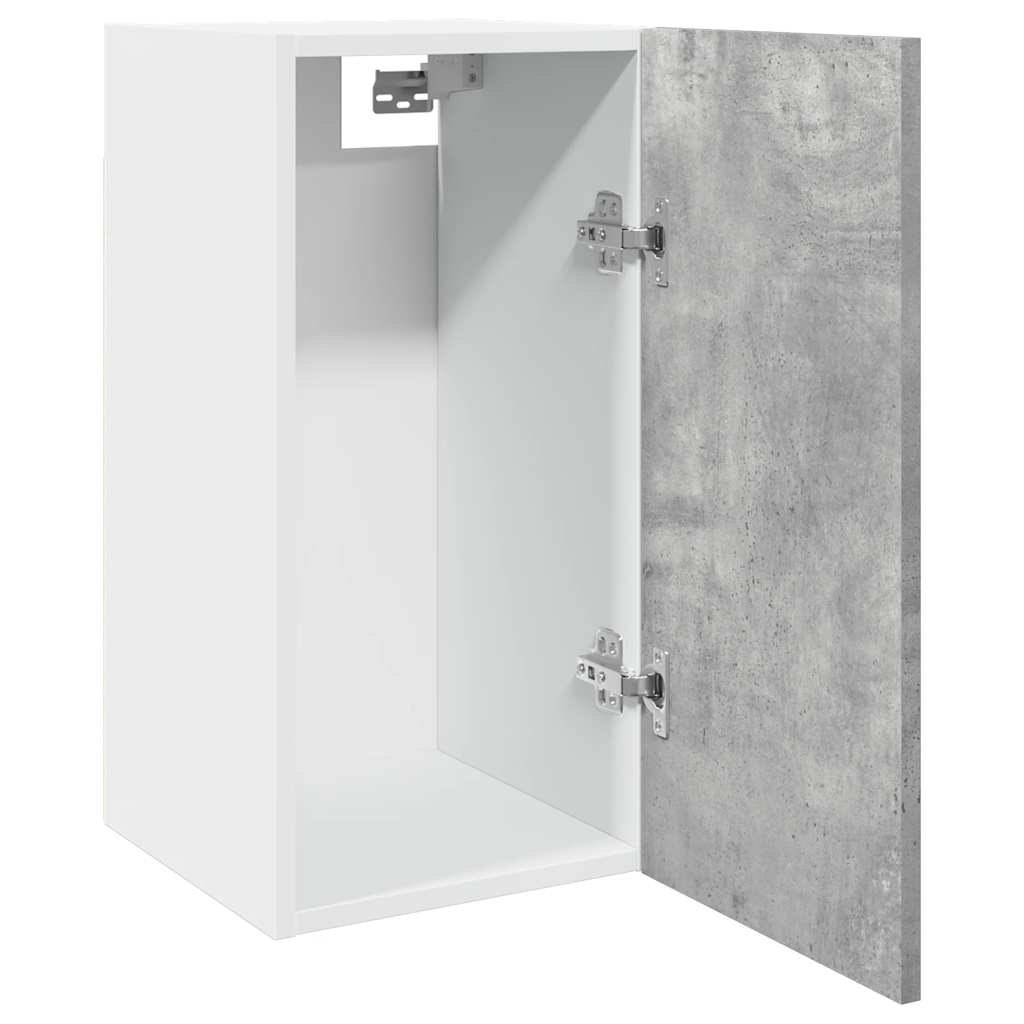Dulap Suspendat, Gri Beton, 30X31X60 Cm, Pal