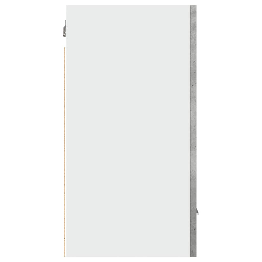 Dulap Suspendat, Gri Beton, 30X31X60 Cm, Pal