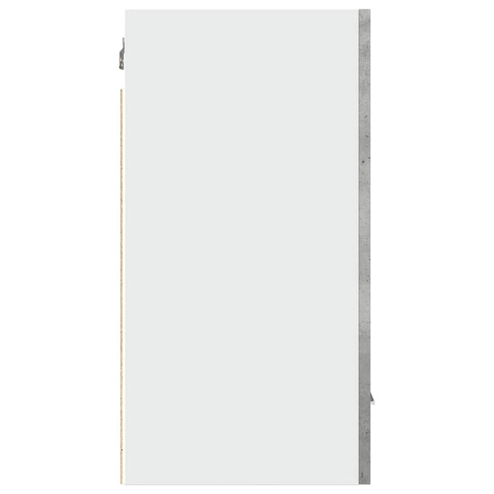 Dulap Suspendat, Gri Beton, 30X31X60 Cm, Pal
