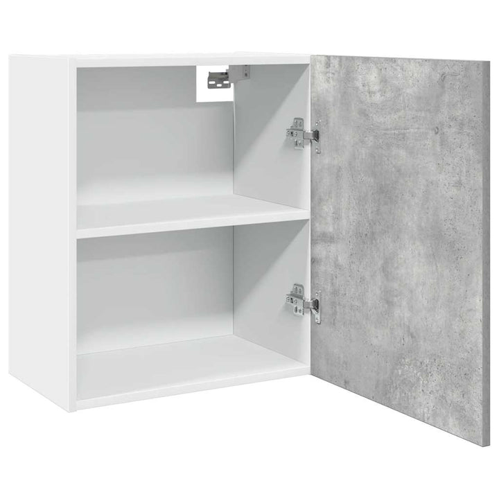 Dulap Suspendat, Gri Beton, 50 X 31 X 60 Cm, Pal