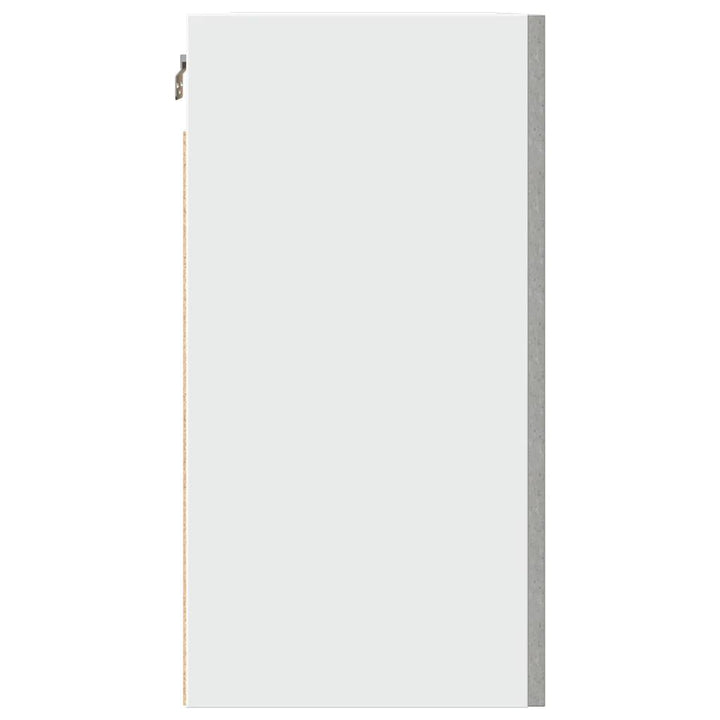 Dulap Suspendat, Gri Beton, 50 X 31 X 60 Cm, Pal