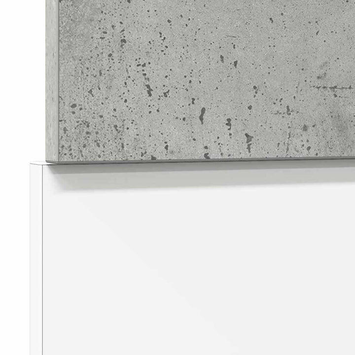 Panou Frontal Mașină Spălat Vase, Gri Beton, 45X3X67 Cm, Pal