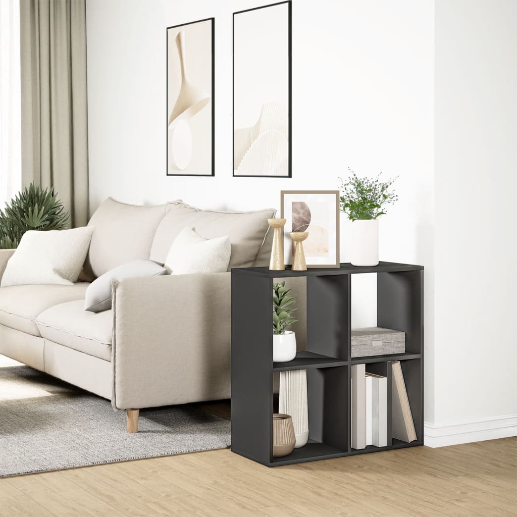 Bibliotecă/Separator Cameră 69,5X29X69,5Cm Lemn Prelucrat