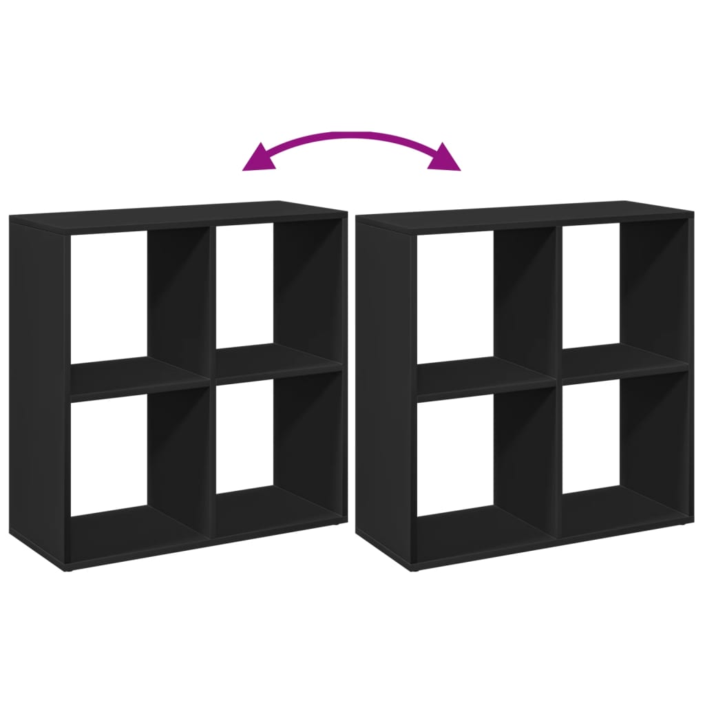 Bibliotecă/Separator Cameră 69,5X29X69,5Cm Lemn Prelucrat