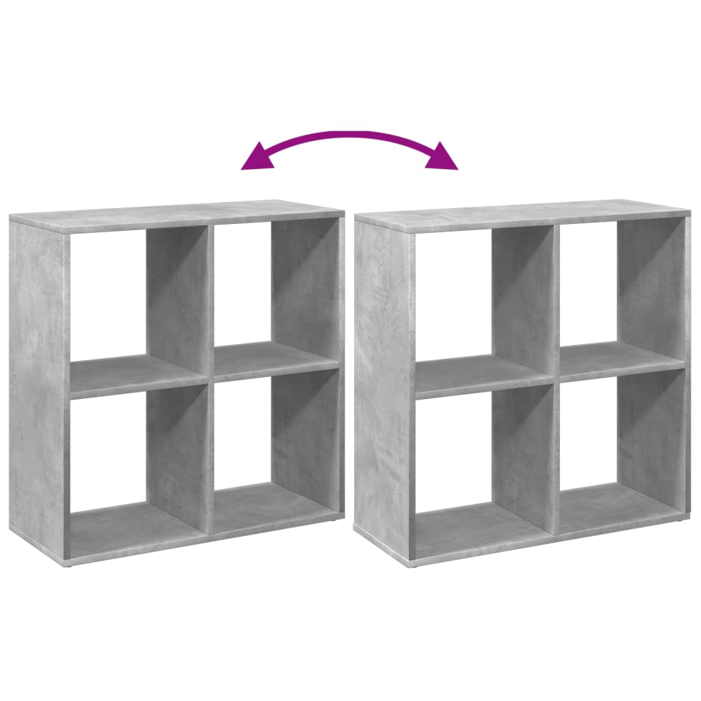 Bibliotecă/Separator Cameră 69,5X29X69,5 Cm Lemn