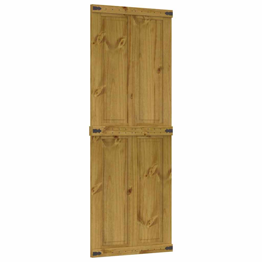 Ușă De Hambar Corona Din Lemn Masiv De Pin