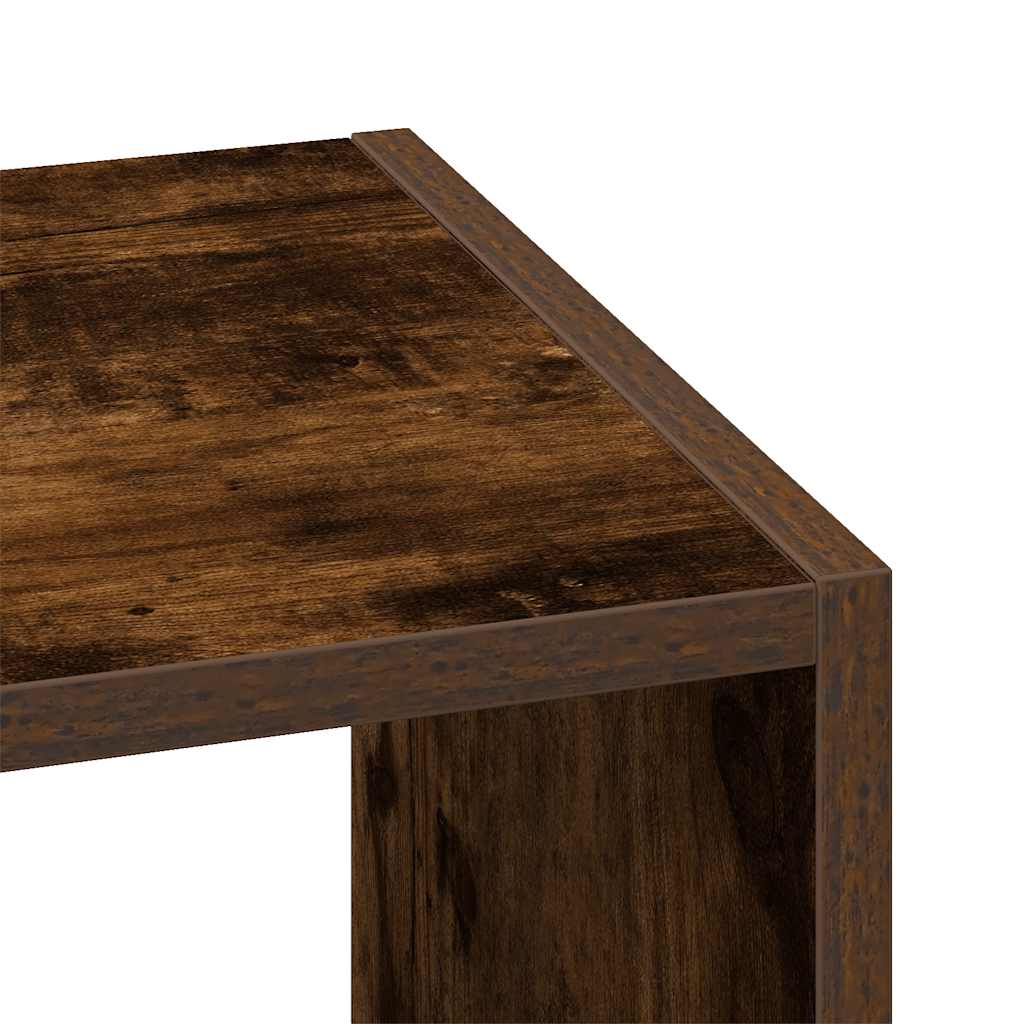 Bibliotecă Stivuabilă Din Stejar Fumuriu Din Lemn Prelucrat