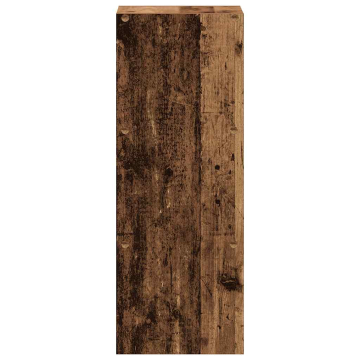 Bibliotecă Stivuabilă, 30X30X80 Cm, Lemn Prelucrat