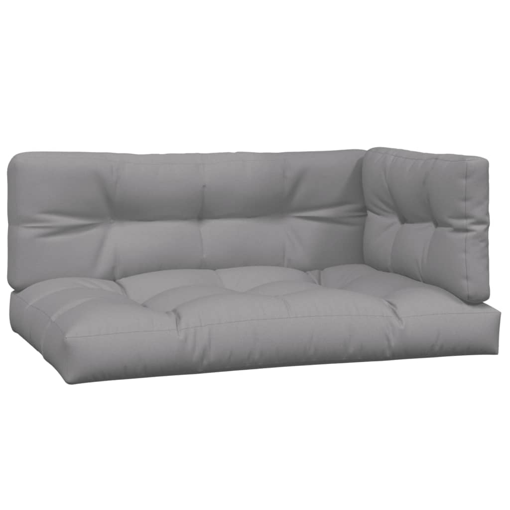 Set Canapele De Grădină Cu Perne Din Paleți 2 Piese Lemn Acacia