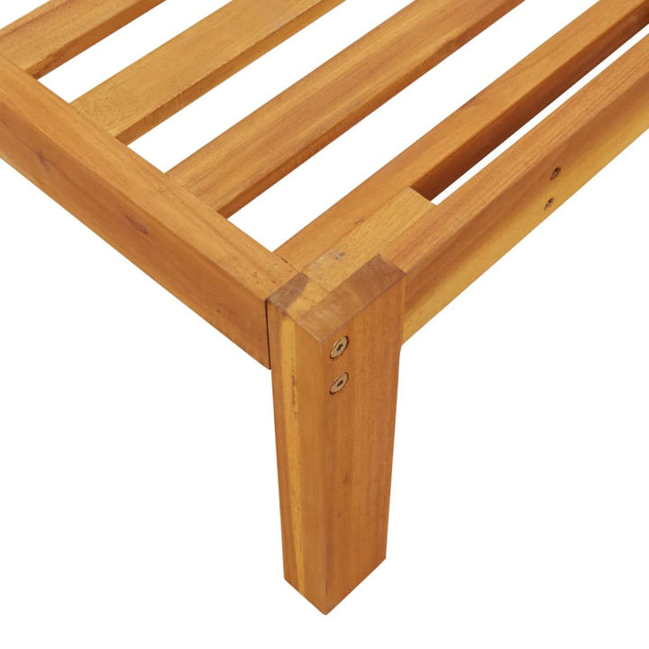 Set Canapele De Grădină Cu Perne Din Paleți 2 Piese Lemn Acacia