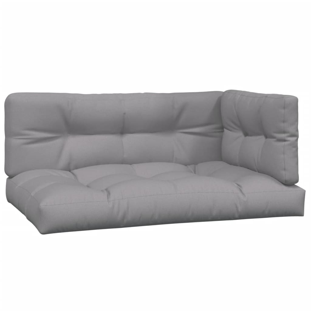 Set Canapele De Grădină Cu Perne Din Paleți 2 Piese Lemn Acacia