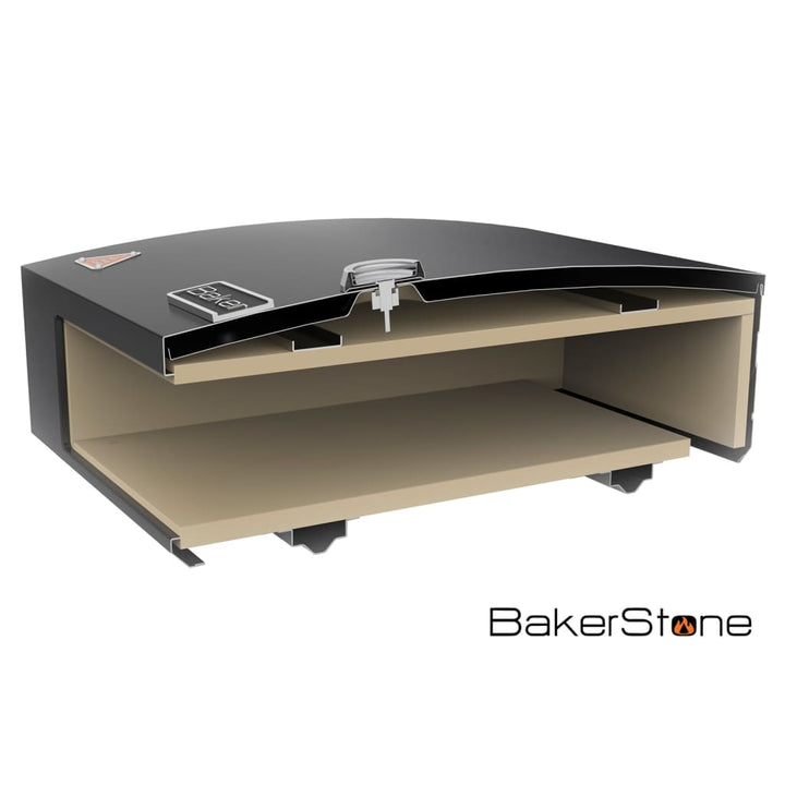 Bakerstone Set Cutie Cuptor Pentru Pizza, Negru