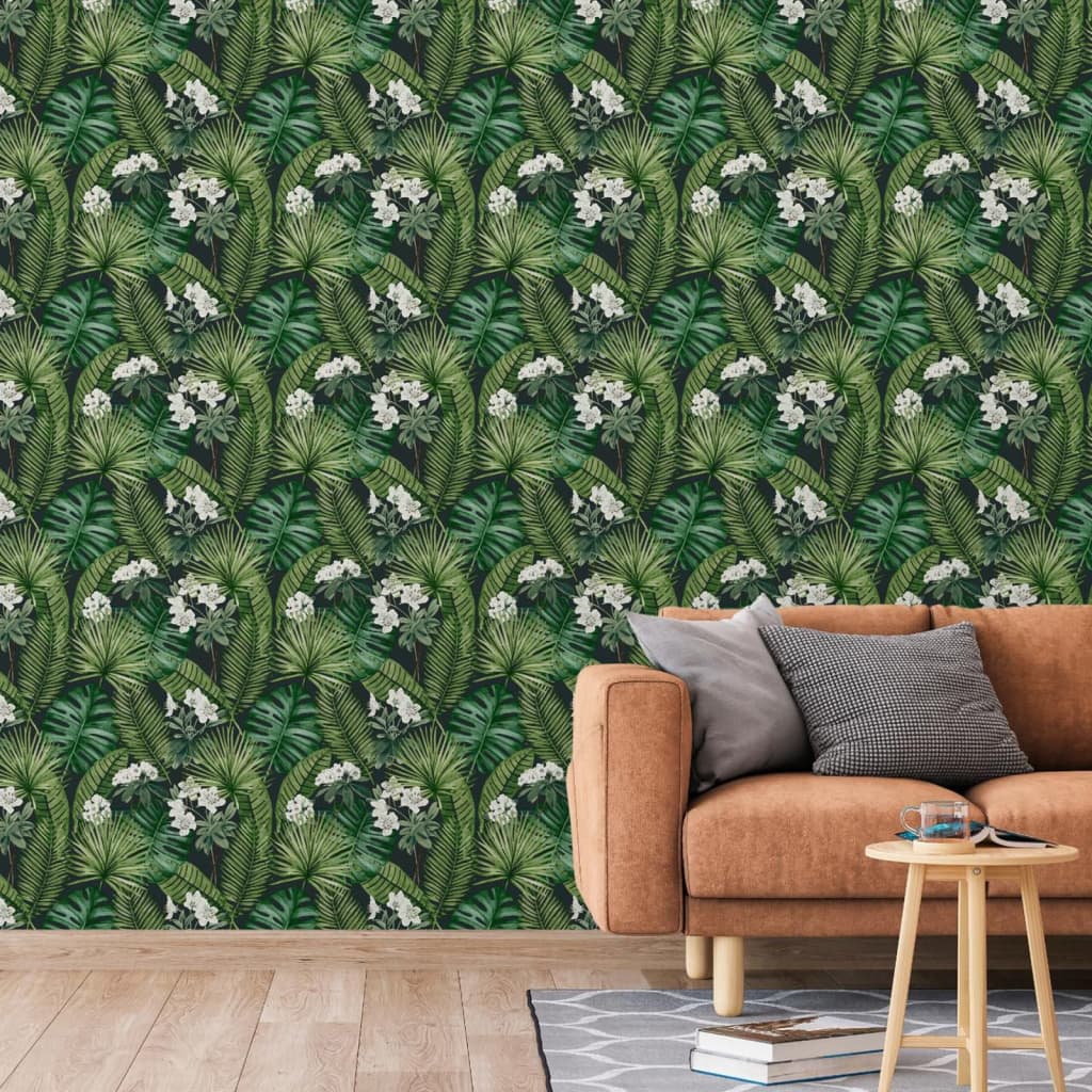 Dutch Wallcoverings Tapet Eden, Și Verde Închis