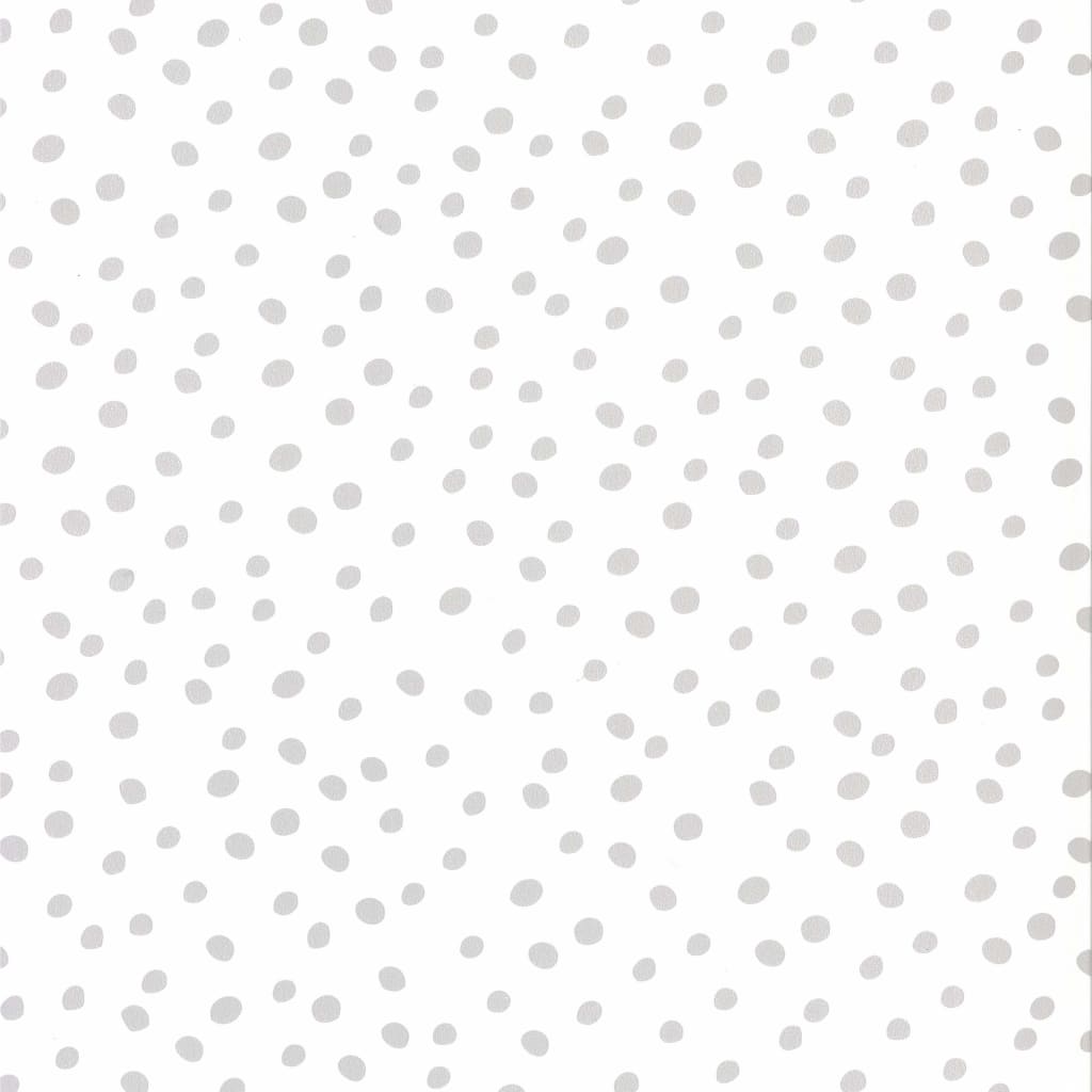 Noordwand Tapet „Fabulous World Dots”, Alb Și Gri