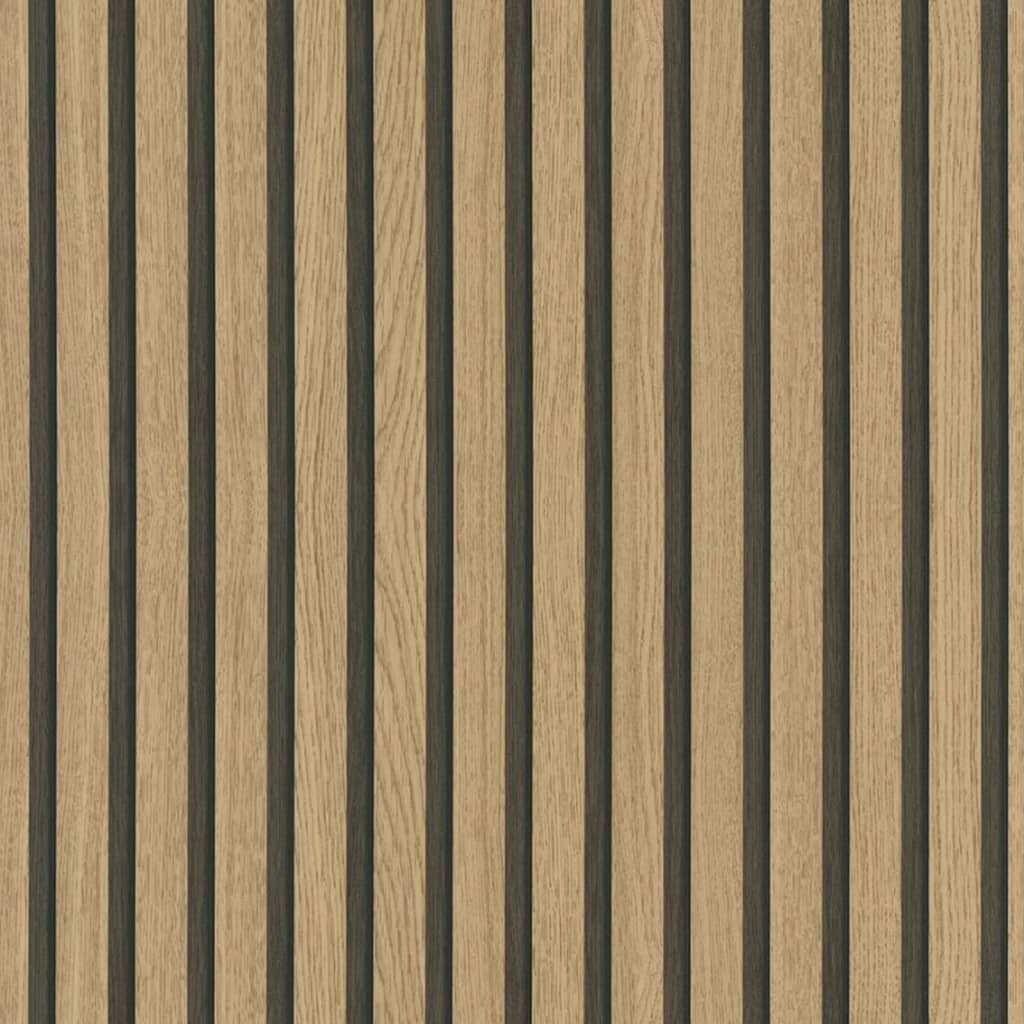 Noordwand Tapet „Botanica Wooden Slats”, Și Stejar