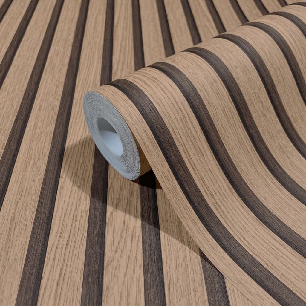 Noordwand Tapet „Botanica Wooden Slats”, Și Stejar