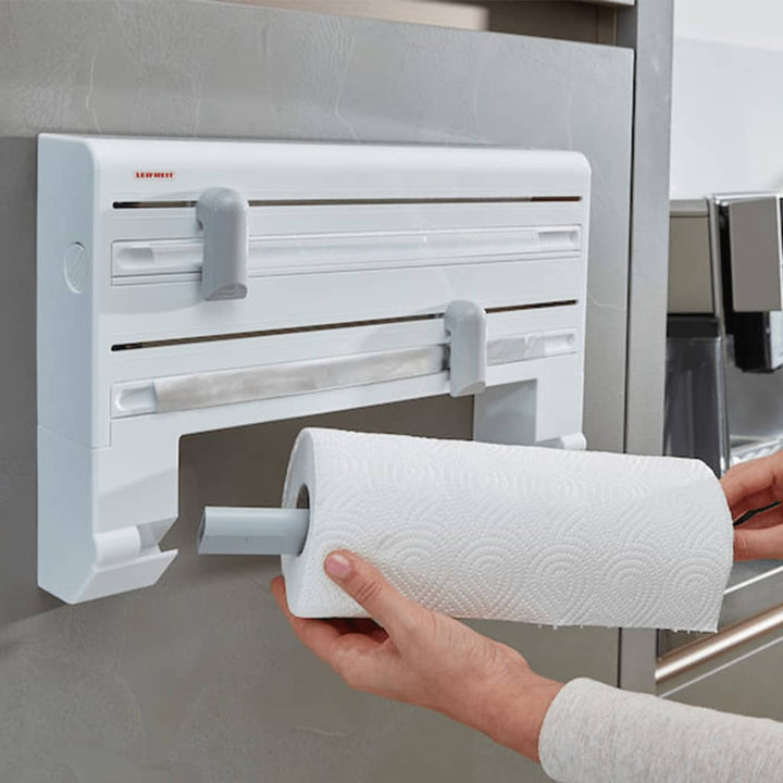 Leifheit Suport De Perete Pentru Role Parat, Alb 25703