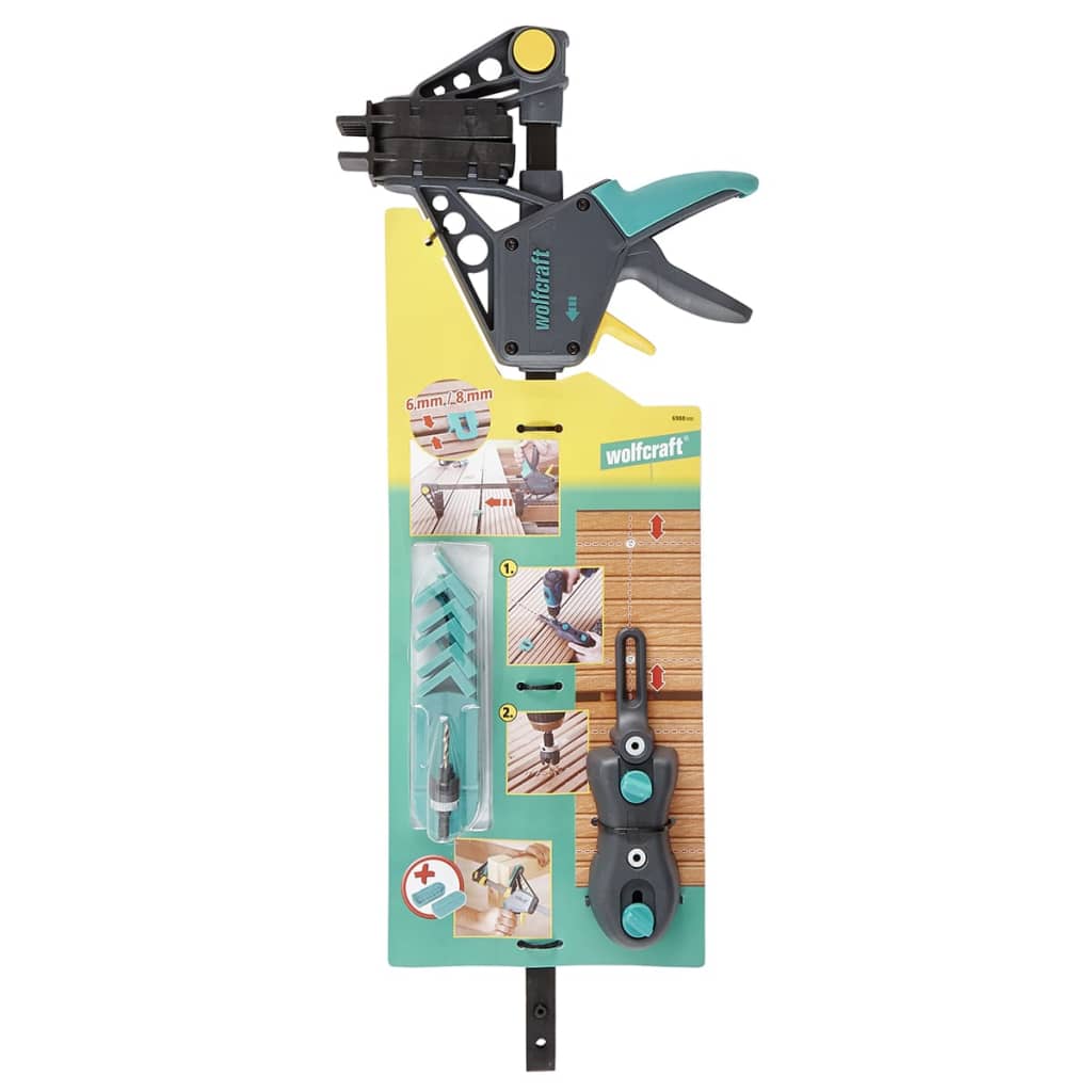 Wolfcraft Set De Montare Pardoseală De Terasă 6988000