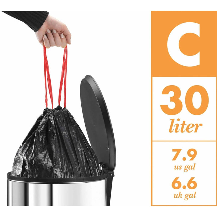 Hailo Coș De Gunoi Cu Pedală Oko Duo Plus, , 17 L+9 L, Mărime L