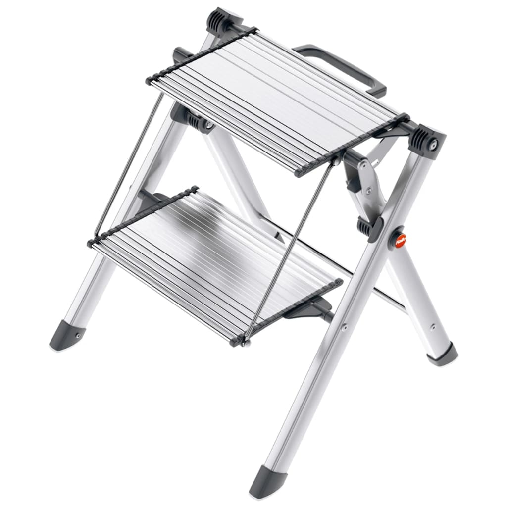 Hailo Scara Pliabilă Cu 2 Trepte &quot;Mini Comfort&quot; 45 Cm , Aluminiu