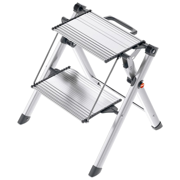 Hailo Scara Pliabilă Cu 2 Trepte &quot;Mini Comfort&quot; 45 Cm , Aluminiu