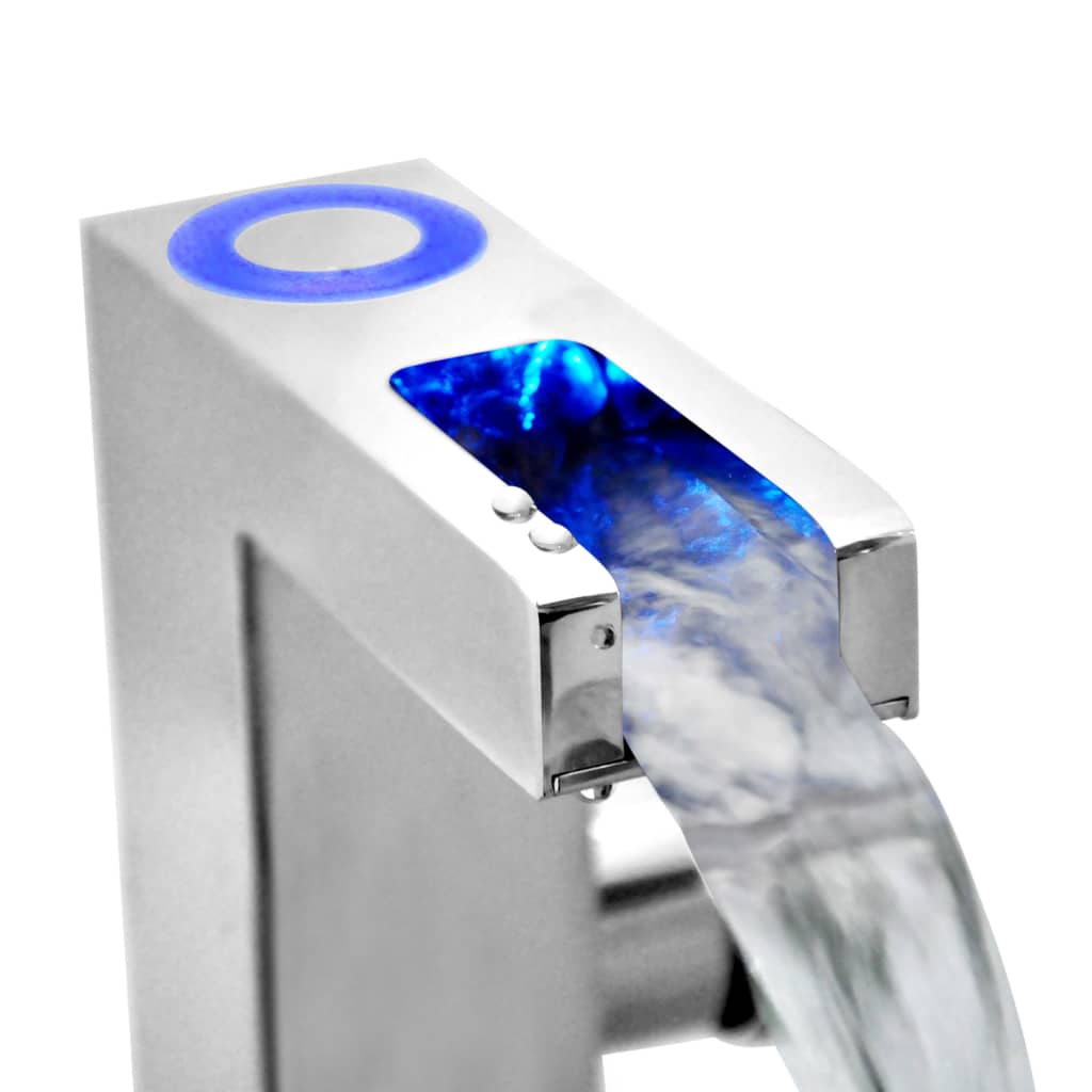Schütte Baterie De Chiuvetă Mixer Cu Led Și Jet Cascadă Orinoco, Crom