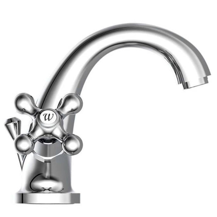 Schütte Baterie Mixer De Baie Cu 2 Mânere Elk, Crom