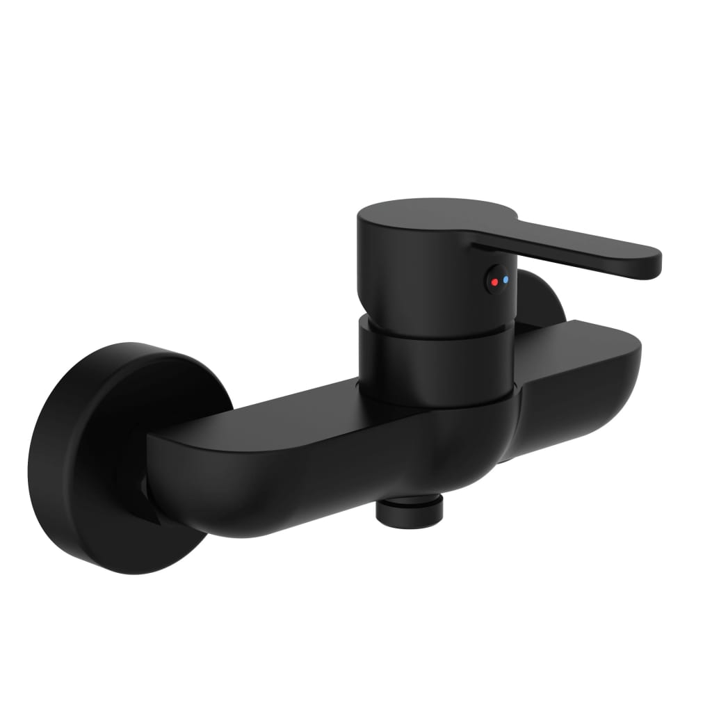 Schütte Baterie Mixer De Duș Denver, Negru Mat