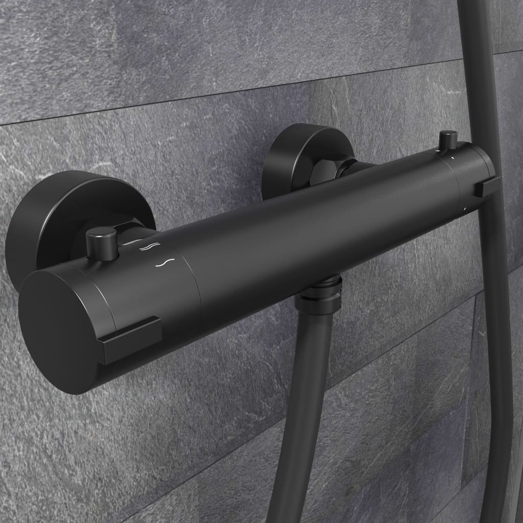 Schütte Robinet De Duș Termostatic London, Negru