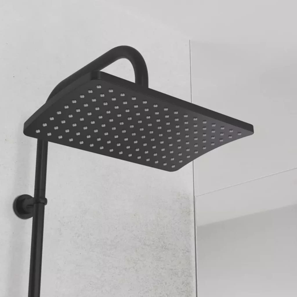 Schütte Set De Duș Deasupra Capului Mallorca, Negru Mat