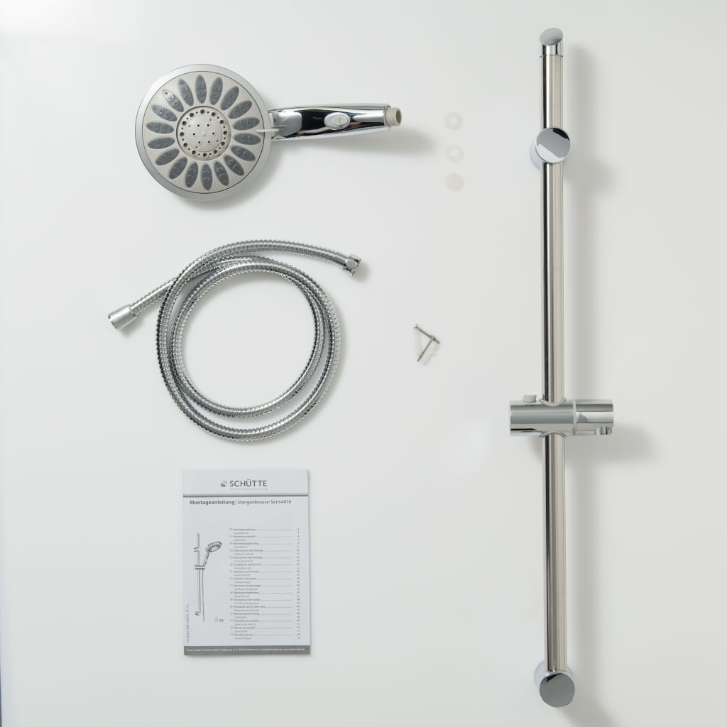 Schütte Set Șină De Duș „Florenz”, Crom