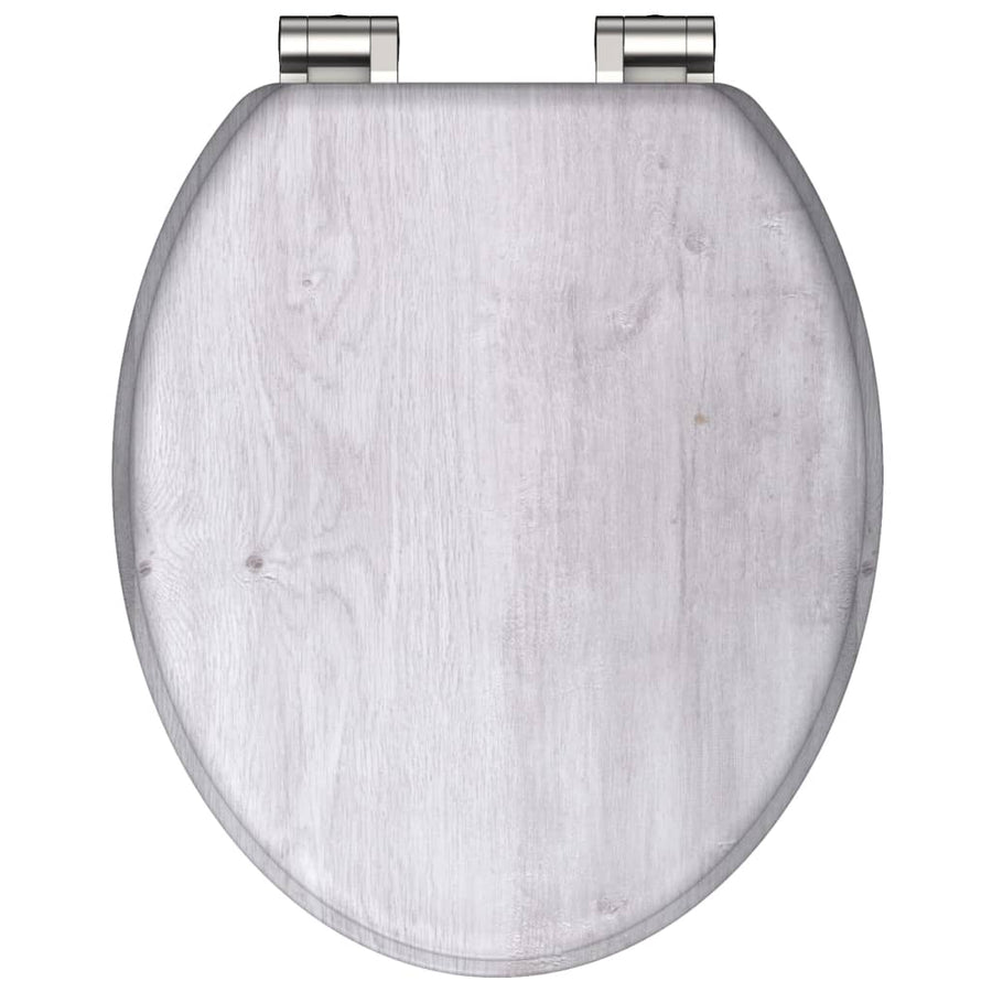 Schütte Scaun De Toaletă Cu Închidere Silențioasă &quot;Light Wood&quot;, Mdf