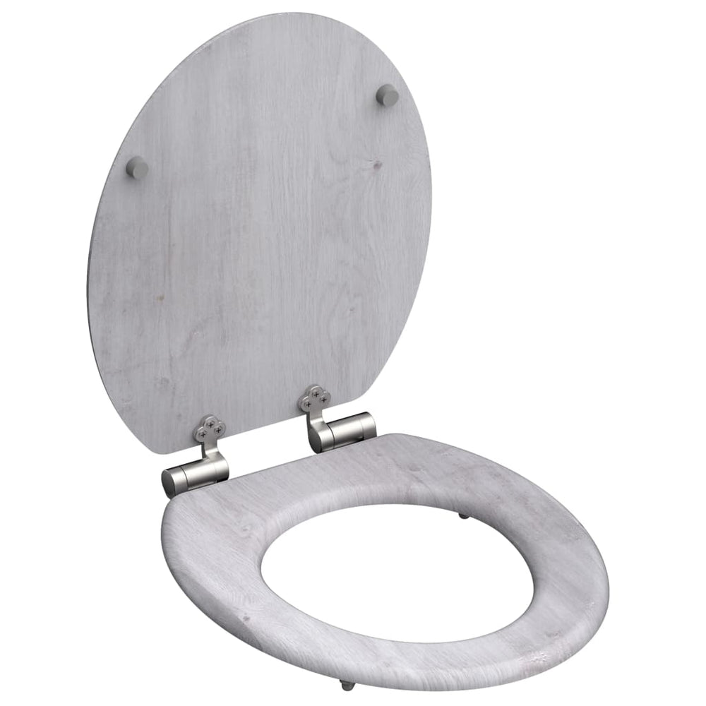 Schütte Scaun De Toaletă Cu Închidere Silențioasă &quot;Light Wood&quot;, Mdf