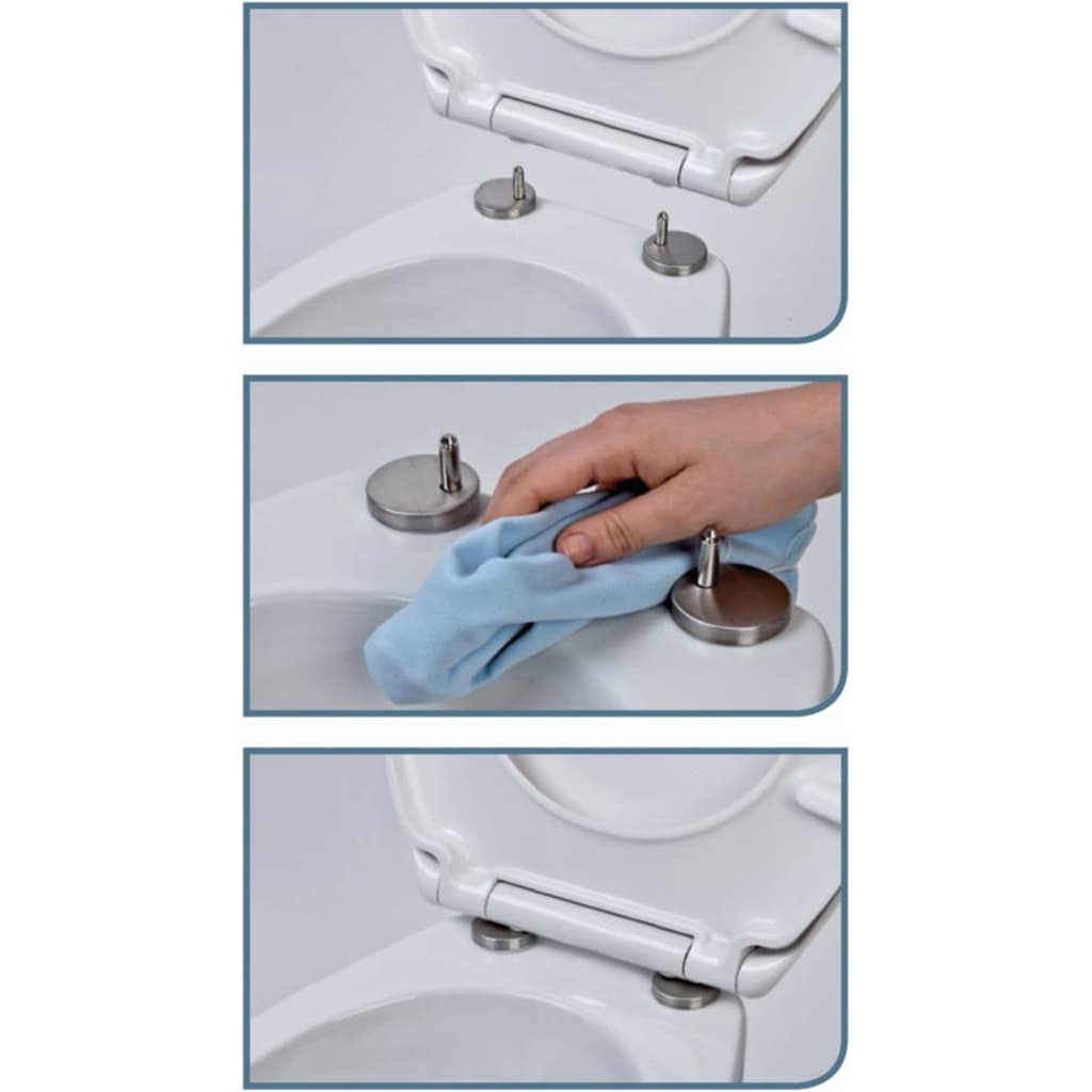 Schütte Capac De Toaletă White, Duroplast