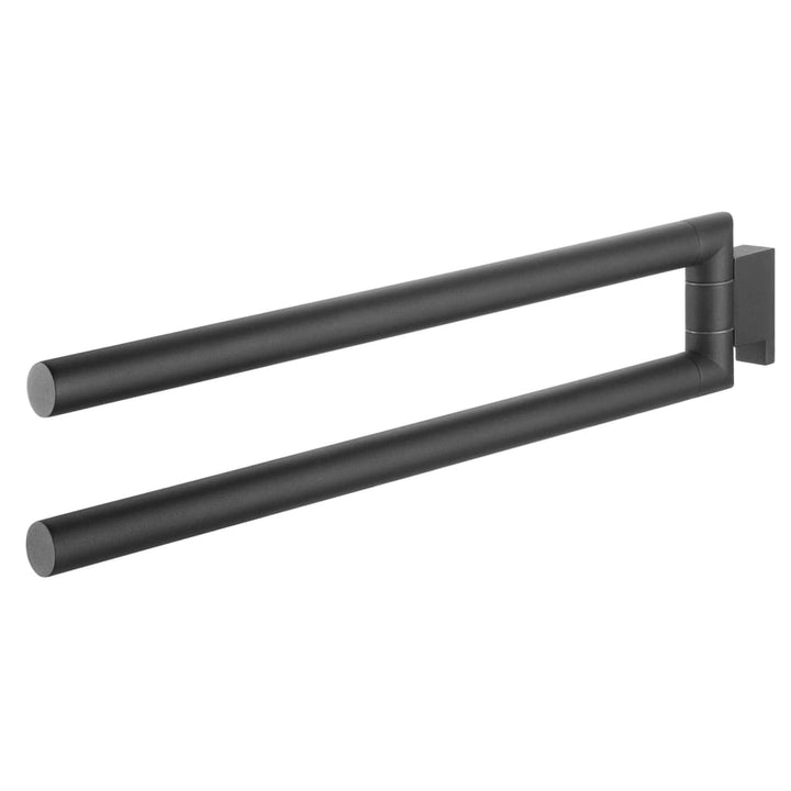 Tiger Suport Prosoape Bold Cu 2 Brațe, Negru Mat