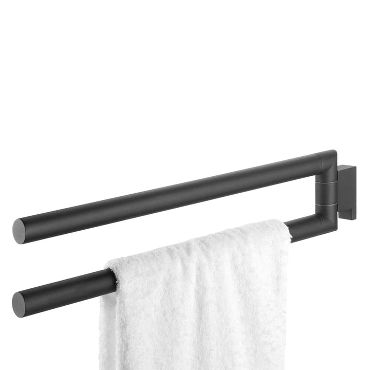 Tiger Suport Prosoape Bold Cu 2 Brațe, Negru Mat
